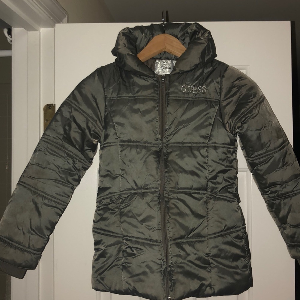 GUESS | GIRLS MEDIUM | PUFFER JACKET | WITH BELT